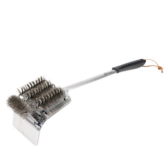 Brush 'n Rake Grill Brush and Coal Rake